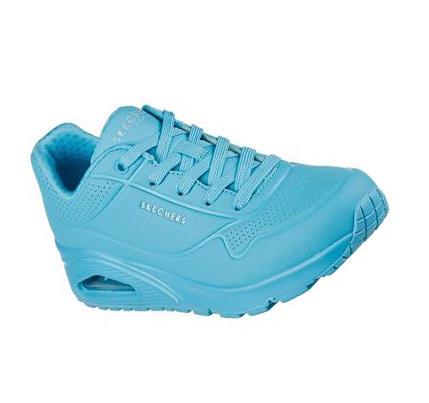 Zapatillas Skechers Uno - Bright Air Mujer Turquesa Claro | I5A9B_AR