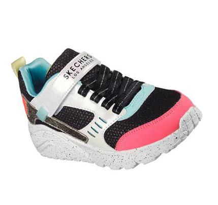 Zapatillas Skechers Uno Lite - Gen Chill Niña Negras Multicolor | 6AA5D_AR