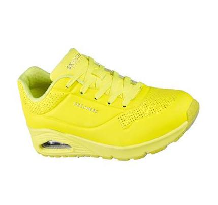 Zapatillas Skechers Uno - Night Shades Mujer Amarillo | IT990_AR