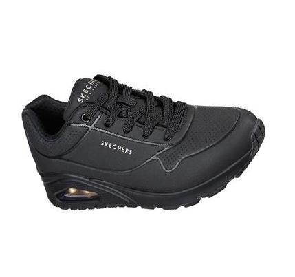 Zapatillas Skechers Uno - Stand On Air Mujer Negras | I8A9P_AR