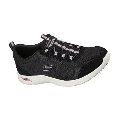 Zapatos Casuales Skechers Arch Fit Refine - Her Best Mujer Negras Lavanda | A32AL_AR