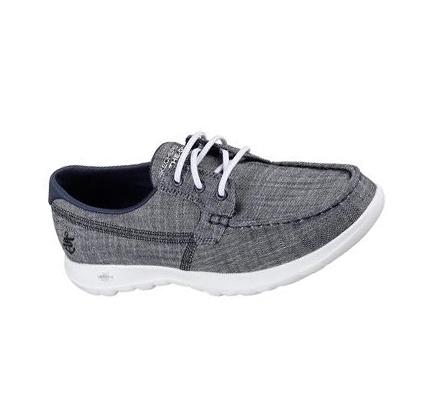 Zapatos Casuales Skechers GOwalk Lite - Isla Mujer Azul Marino | 5399D_AR