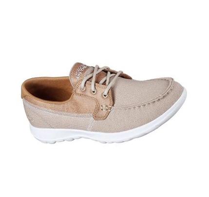 Zapatos Casuales Skechers GOwalk Lite - Coral Mujer Beige | 6013A_AR