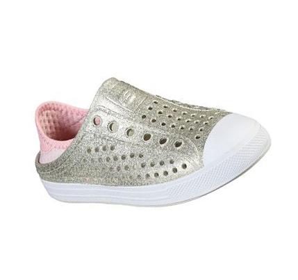 Zapatos Casuales Skechers Guzman Steps - Glitter Mist Niña Doradas | 33A5D_AR