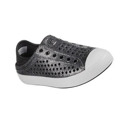 Zapatos Casuales Skechers Guzman Steps - Glitter Mist Niña Negras | 33T0C_AR