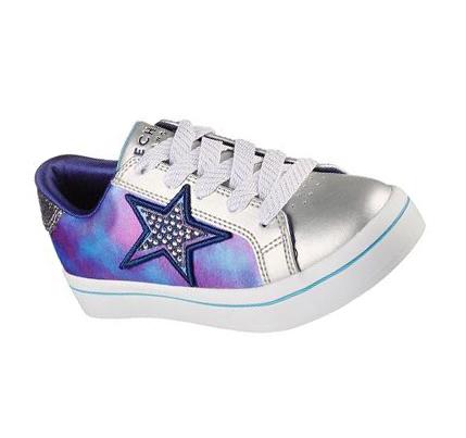 Zapatos Casuales Skechers Hi-Lite - Starry Cloud Niña Azul Marino Multicolor | 3T95Q_AR