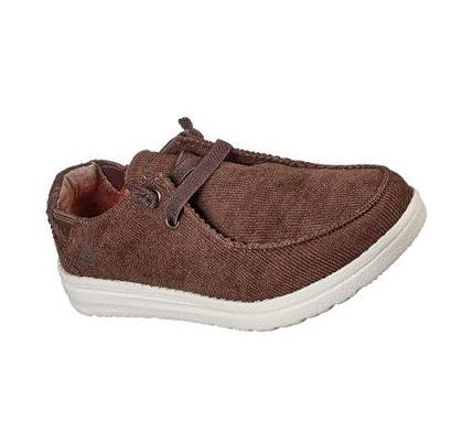 Zapatos Casuales Skechers Melson - Zandro Niño Marrones | T51TP_AR