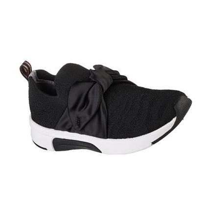 Zapatos Casuales Skechers Modern Jogger - Moda Steps Niña Negras | 3695P_AR