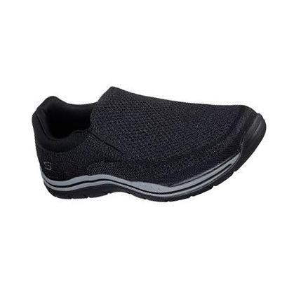 Zapatos Casuales Skechers Relaxed Fit: Expected - Gomel Hombre Negras | IA933_AR