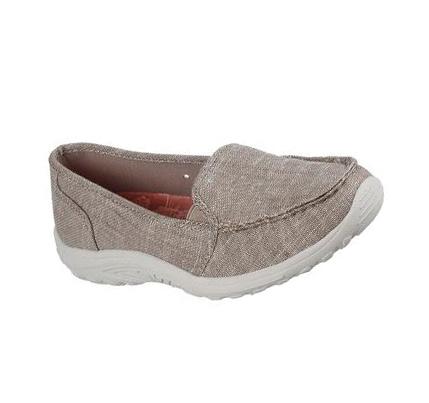 Zapatos Casuales Skechers Relaxed Fit: Reggae Fest - Manzanita Mujer Gris Marrones | 3163D_AR