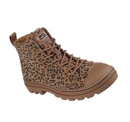 Zapatos Casuales Skechers Roadies - Feline Fierce Mujer Leopardo | 3388L_AR