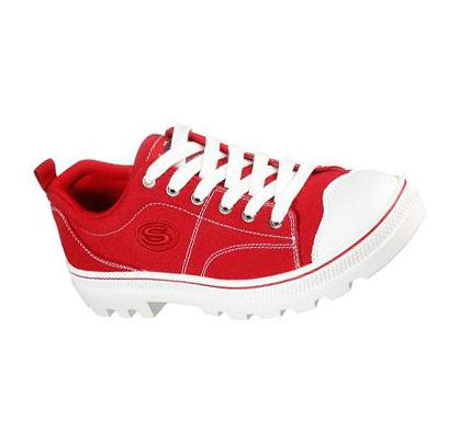 Zapatos Casuales Skechers Roadies - True Roots Mujer Rojas | 38A90_AR