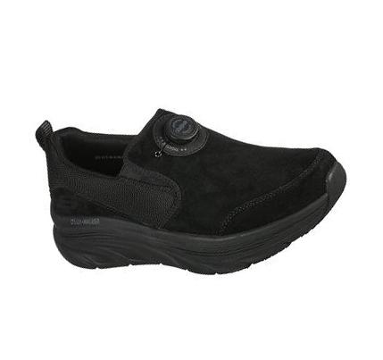 Zapatos Casuales Skechers Twist Fit: D'Lux Walker - Regate Hombre Negras | T63TE_AR