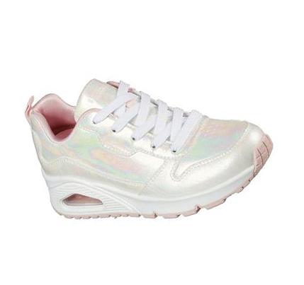 Zapatos Casuales Skechers Uno - Opal Shines Niña Blancas Multicolor | 36T0W_AR