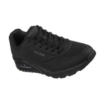 Zapatos Casuales Skechers Uno - Stand On Air Hombre Negras | A150C_AR