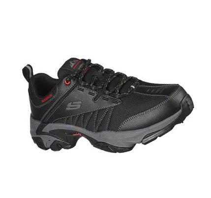 Zapatos De Senderismo Skechers Arch Fit Phantom Hombre Negras Gris | A183D_AR