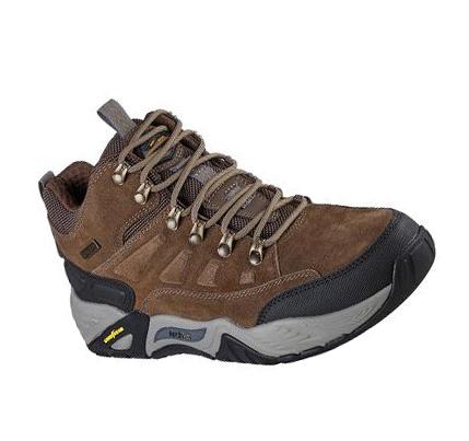 Zapatos De Senderismo Skechers Relaxed Fit: Arch Fit Recon - Romar Hombre Kaki | 30085_AR