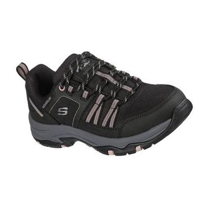 Zapatos De Senderismo Skechers Relaxed Fit: Trego - Drift-In Mujer Negras | 681T0_AR