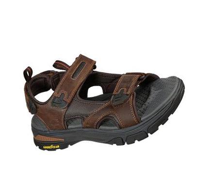 Zapatos De Senderismo Skechers Relaxed Fit: Ralcon - Satico Hombre Marrones | A583X_AR