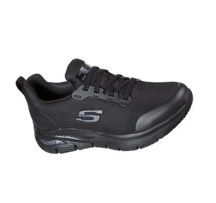 Zapatos De Trabajo Skechers Arch Fit SR - Virmical Mujer Negras | 39965_AR