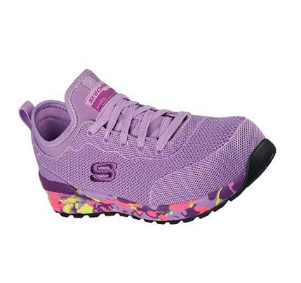 Zapatos De Trabajo Skechers Bulklin - Balran Comp Puntera Mujer Moradas Multicolor | 5596L_AR