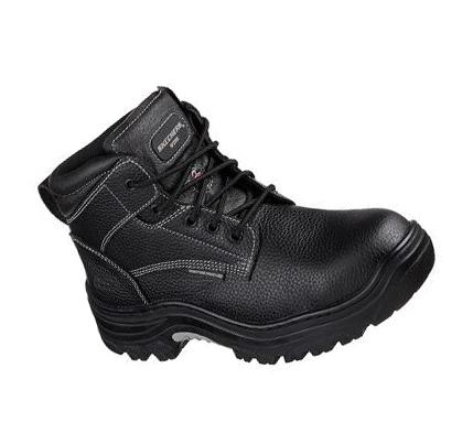 Zapatos De Trabajo Skechers Burgin - Tarlac ST Hombre Negras | 58118_AR