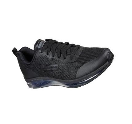 Zapatos De Trabajo Skechers Relaxed Fit: Skech-Air - Chamness SR Hombre Negras | 6611A_AR