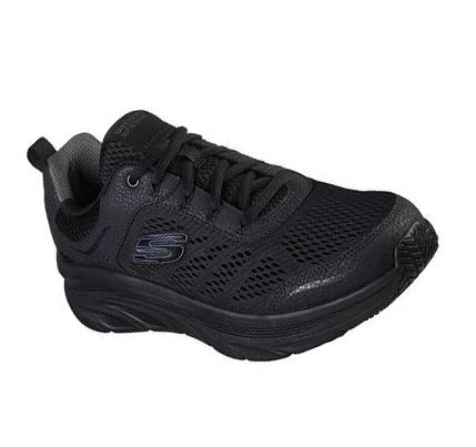 Zapatos De Trabajo Skechers Relaxed Fit: D'Lux Walker SR - Oswah Hombre Negras | T611E_AR