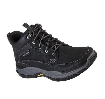 Zapatos Oxford Skechers Relaxed Fit: Respected - Boswell Hombre Negras | 305TB_AR