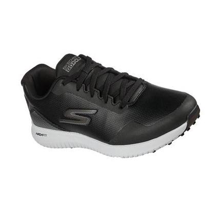 Zapatos de Golf Skechers Arch Fit GO GOLF Max 2 Mujer Negras Blancas | 3855A_AR