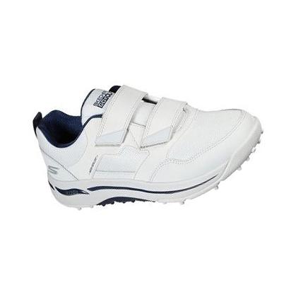 Zapatos de Golf Skechers GO GOLF Arch Fit - Front Nine Mujer Blancas Azul Marino | 3TT8L_AR