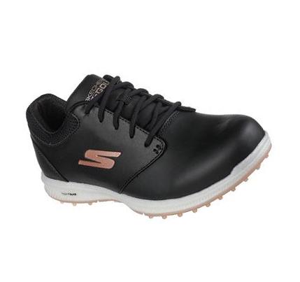 Zapatos de Golf Skechers GO GOLF Elite 4 Hyper Mujer Negras Rosas Doradas | 3A30A_AR