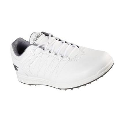 Zapatos de Golf Skechers GO GOLF Pivot Mujer Blancas Gris | 3603B_AR