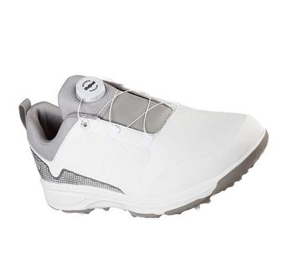 Zapatos de Golf Skechers GO GOLF Torque - Twist Mujer Blancas Gris | 3630C_AR