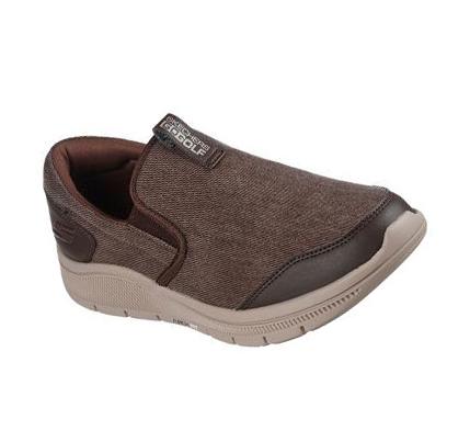 Zapatos de Golf Skechers Relaxed Fit: GO GOLF Arch Fit Walk Mujer Marrones | 38010_AR