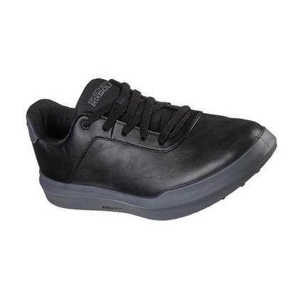 Zapatos de Golf Skechers Relaxed Fit: GO GOLF Drive 5 LX Mujer Negras Gris | 39010_AR