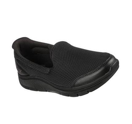 Zapatos de Golf Skechers Relaxed Fit: GO GOLF Arch Fit Walk Mujer Negras | 3A80B_AR