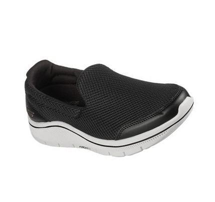 Zapatos de Golf Skechers Relaxed Fit: GO GOLF Arch Fit Walk Mujer Negras Blancas | 3AT8R_AR