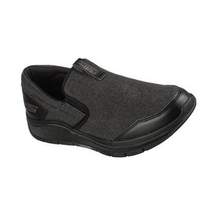 Zapatos de Golf Skechers Relaxed Fit: GO GOLF Arch Fit Walk Hombre Negras | I1838_AR